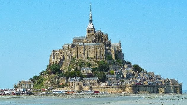 フランスのモンサンミッシェル