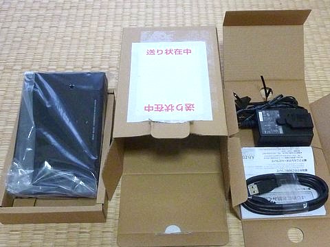 Lacieの3TBハードディスクの開封の儀